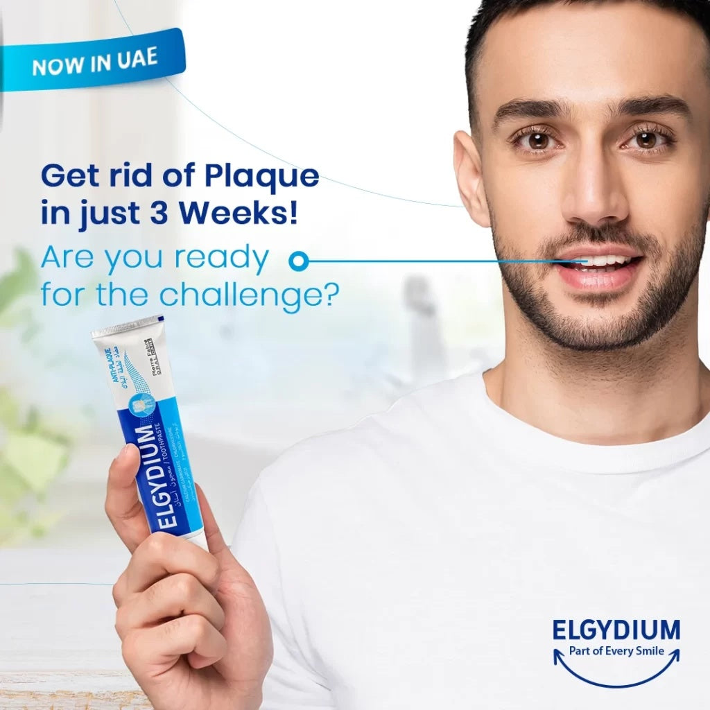 Elgydium Anti-Plaque Toothpaste – Effective Plaque Control for Healthier Teeth and Gums (75ml)-5