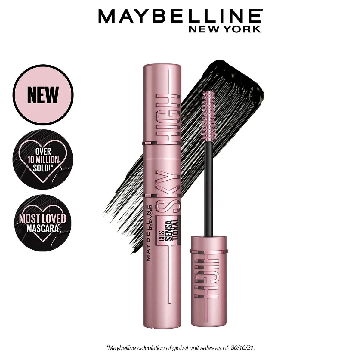Maybelline Lash Sensational Sky High Mascara | Lengthening & Volumizing for Sky-High Lashes-2