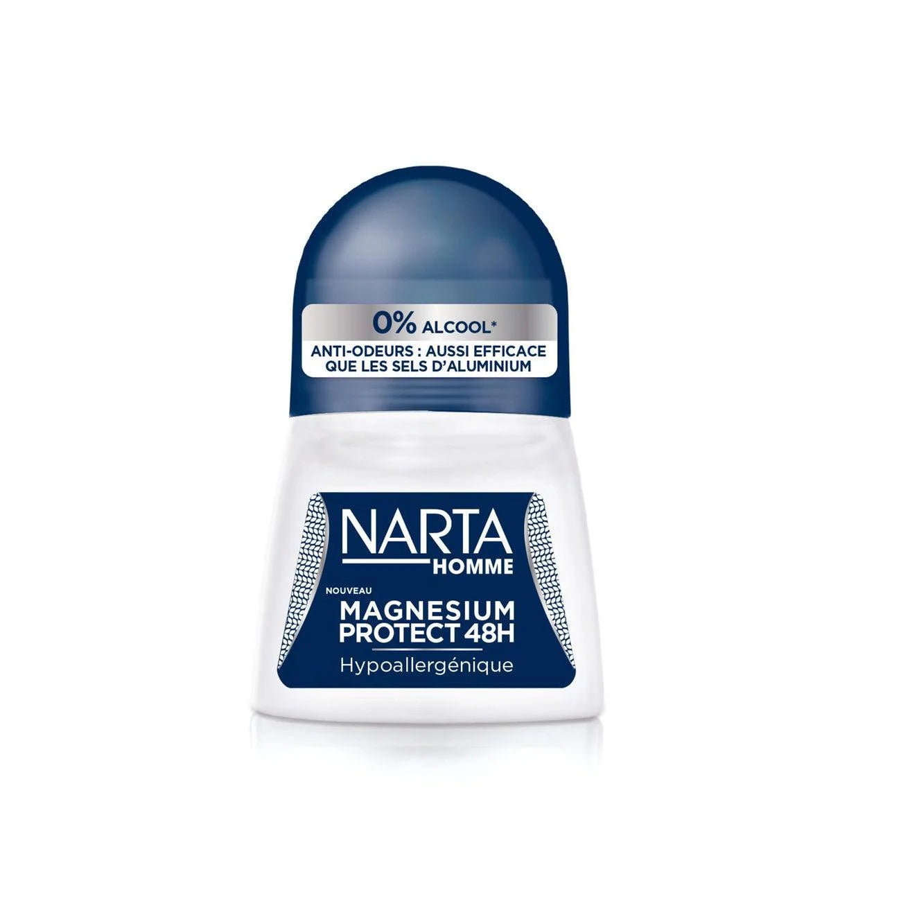 Narta Homme Magnesium Protect 48H Roll-On Deodorant for Men – Hypoallergenic & Alcohol-Free-1