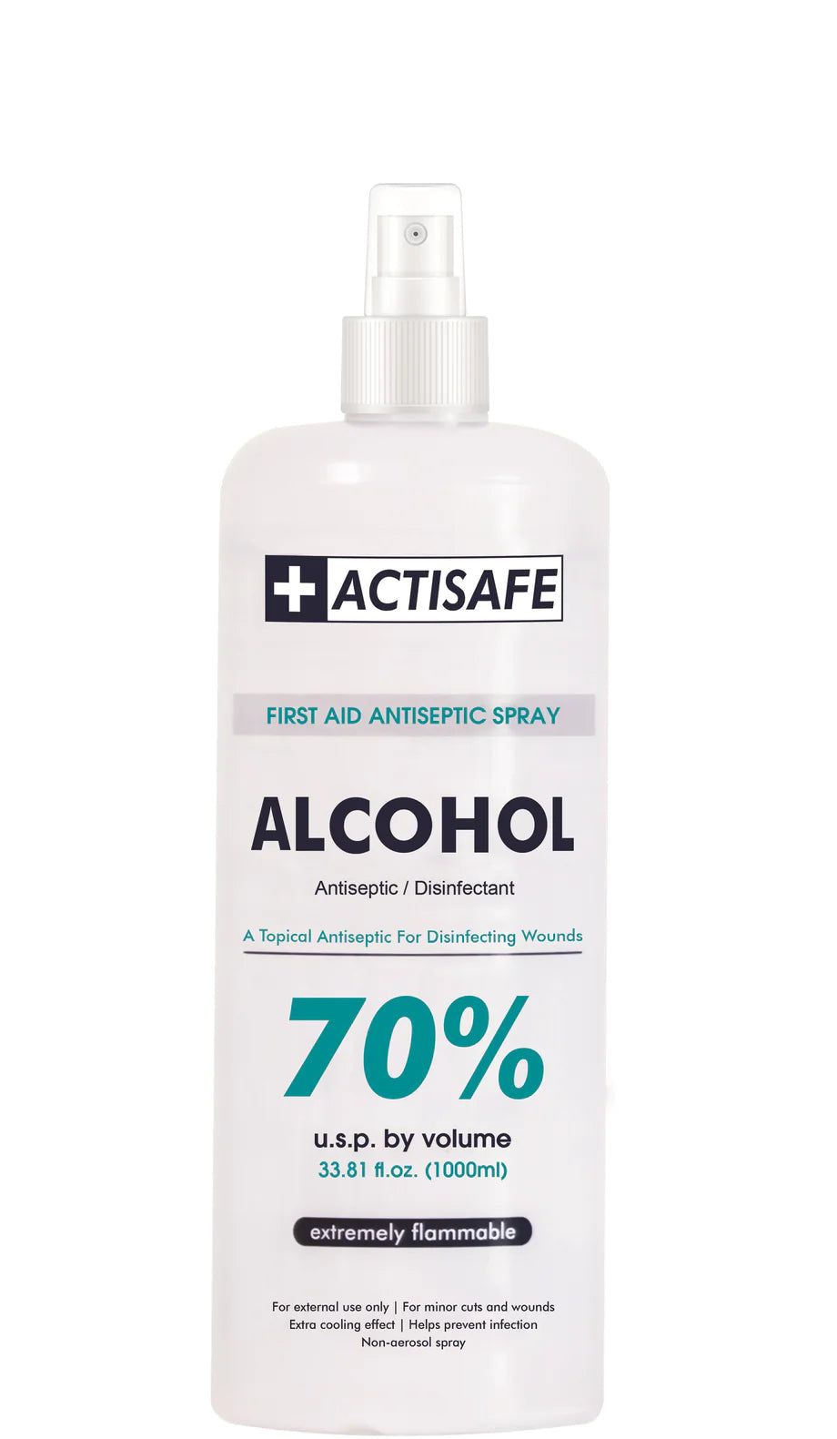 Actisafe Alcohol 70% 1000Ml-1