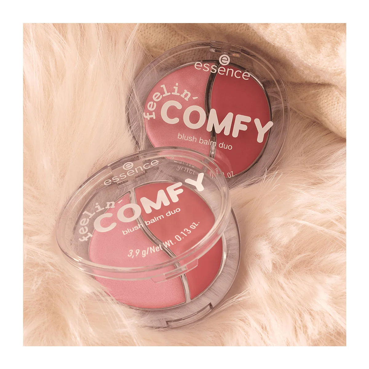 ESSENCE Feelin’ Comfy Blush Balm Duo 01 In My Blushin’ Era