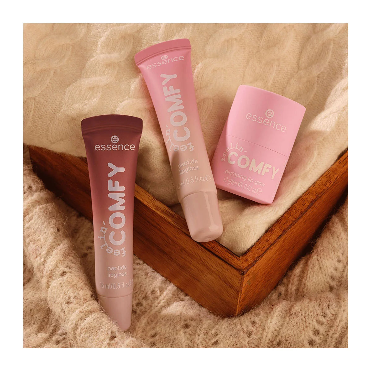 ESSENCE Feelin’ Comfy Peptide Lip Gloss 15ml