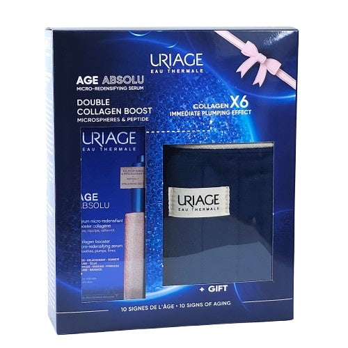 Uriage Age Absolu Micro-Redensifying Serum Gift Set 30ml + FREE Uriage Towel-1
