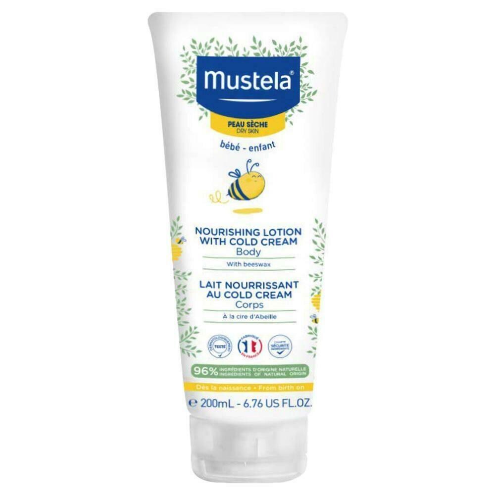 Mustela Nourishing Lotion with Cold Cream- 200ml-1
