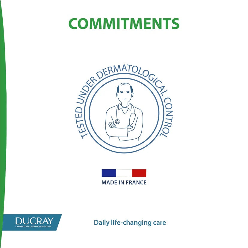 Ducray Sensinol Physio-Protective Soothing Shampoo for Sensitive Itchy Scalp 200ml-5