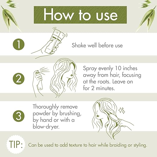 Klorane Dry Shampoo with Oat Milk-4