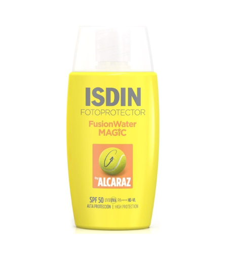 ISDIN Fusion Water MAGIC by Alcaraz SPF 50+ 50ml | High Protection Sunscreen for Skin Repair and UV Defense-2
