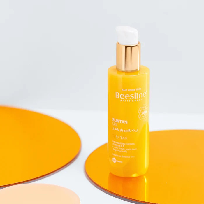 Beesline Suntan Oil 200ml - Natural Deep Tanning Solution for a Golden Glow-3