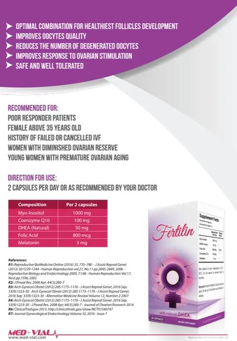 Fertilin with Natural DHEA-3