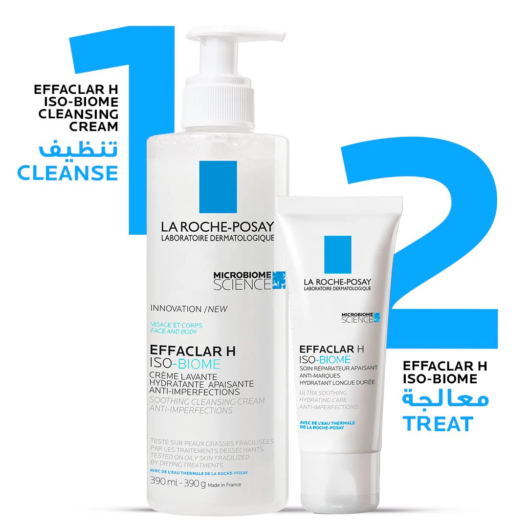 La Roche-Posay Effaclar H Iso-Biome Hydrating Cream for Sensitive and Acne-Prone Skin-4