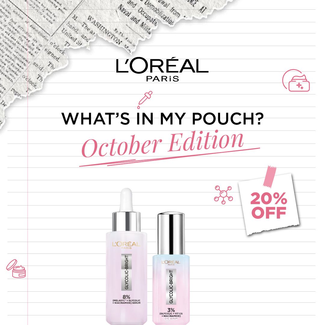 L’Oreal Paris Glycolic Bright Serum + Eye Cream Duo – 20% Off-2