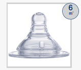 OPTIMAL WIDE NECK SILICONE NIPPLE-3