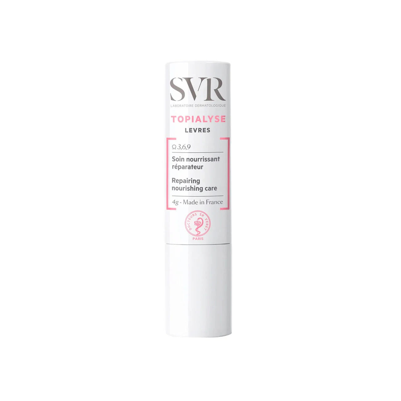 SVR Topialyse Stick Lèvres - Nourishing Lip Balm for Dry and Chapped Lips 4g-1