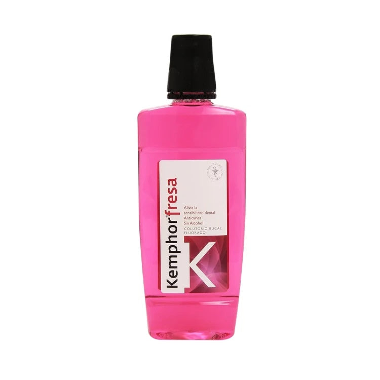 Kemphor Fresa Fluoride Mouthwash Alcohol Free for Sensitivity and Fresh Breath 500ml-1