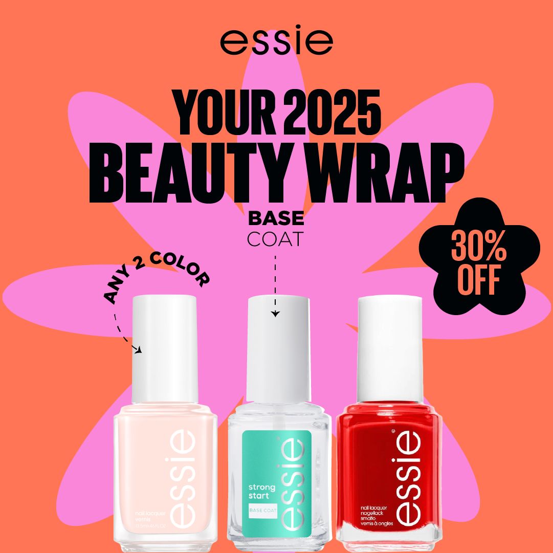 Essie Nail Polish Deal Any 2 Nail Colors & Base Coat - 30% Off-2