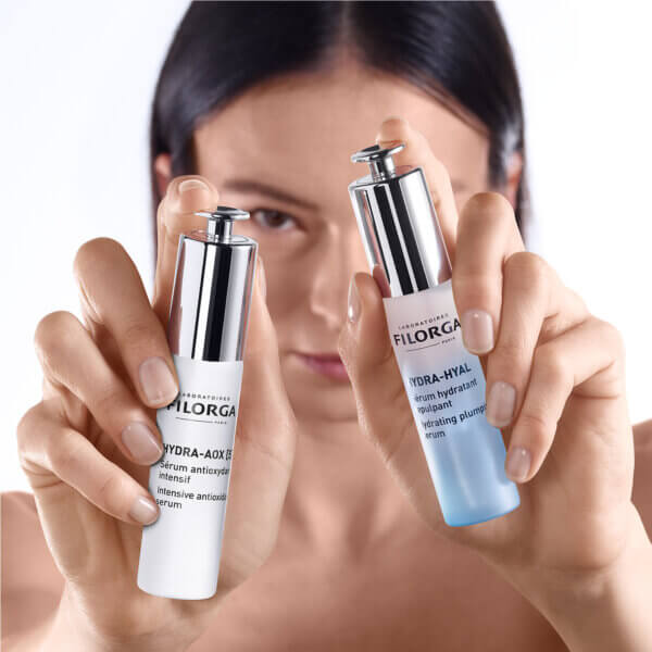 Filorga Hydra-AOX [5] and Hydra-Hyal Serum 30ml Duo – Comprehensive Antioxidant Protection and Deep Hydration-3