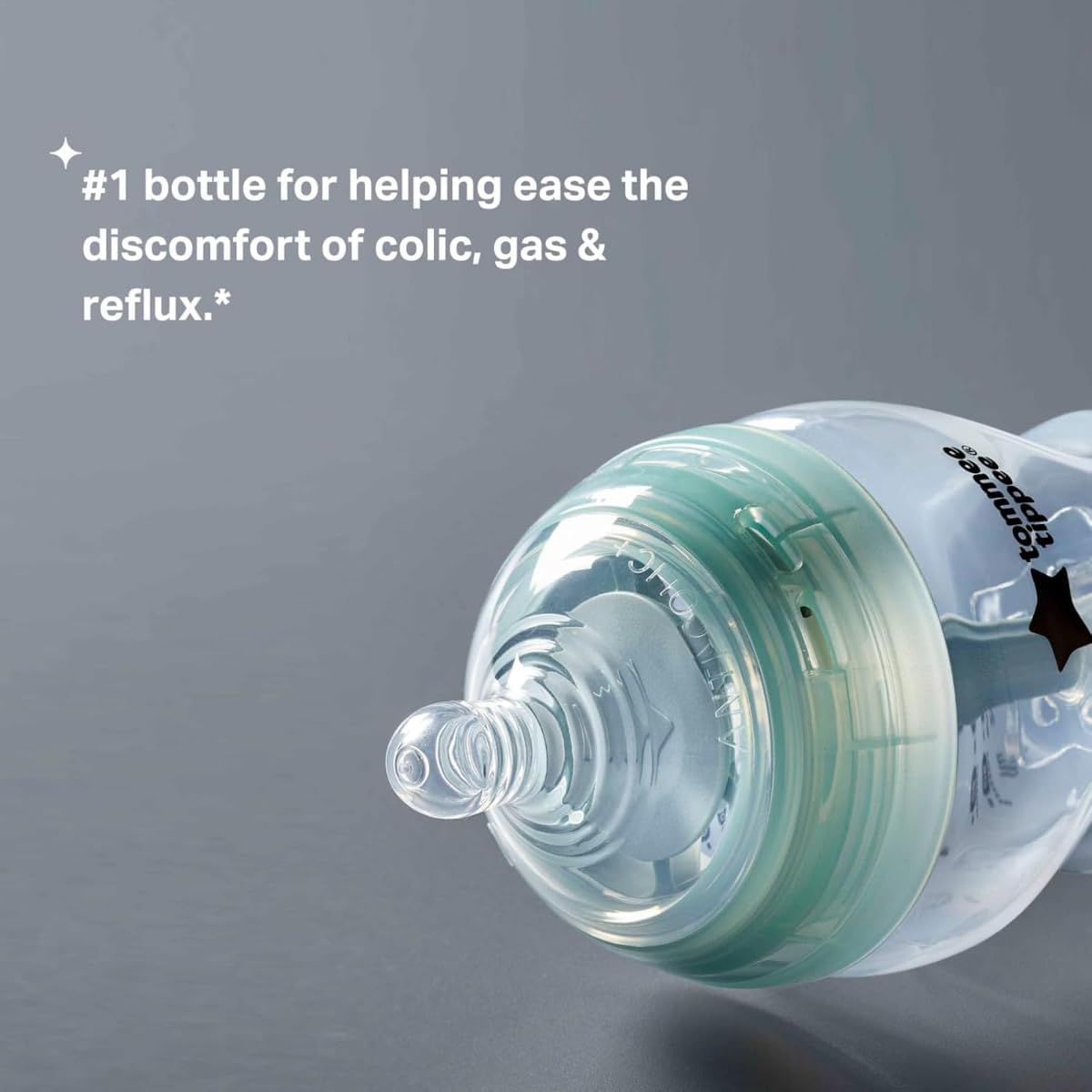 Tommee Tippee 0+m  Pack of 2x 260ml Combat Colic Feeding Bottles-4