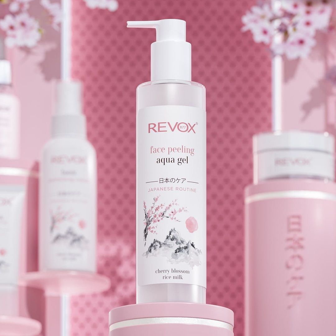 REVOX Japanese Routine Face Peeling Aqua Gel for Gentle Exfoliation and Radiance-2