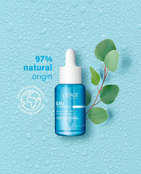 Uriage Thermal Water H.A. Booster Serum 30ML - Hydrating Serum with Hyaluronic Acid-3