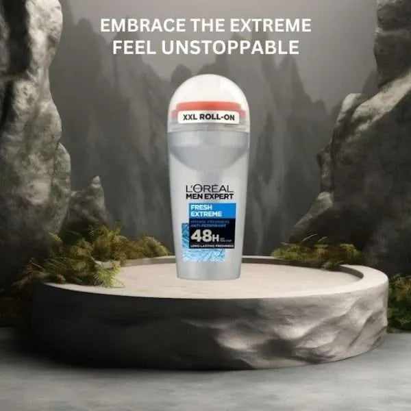 L’Oreal Men Expert Fresh Extreme Roll-On Deodorant 50ml – 48H Cooling Protection-3