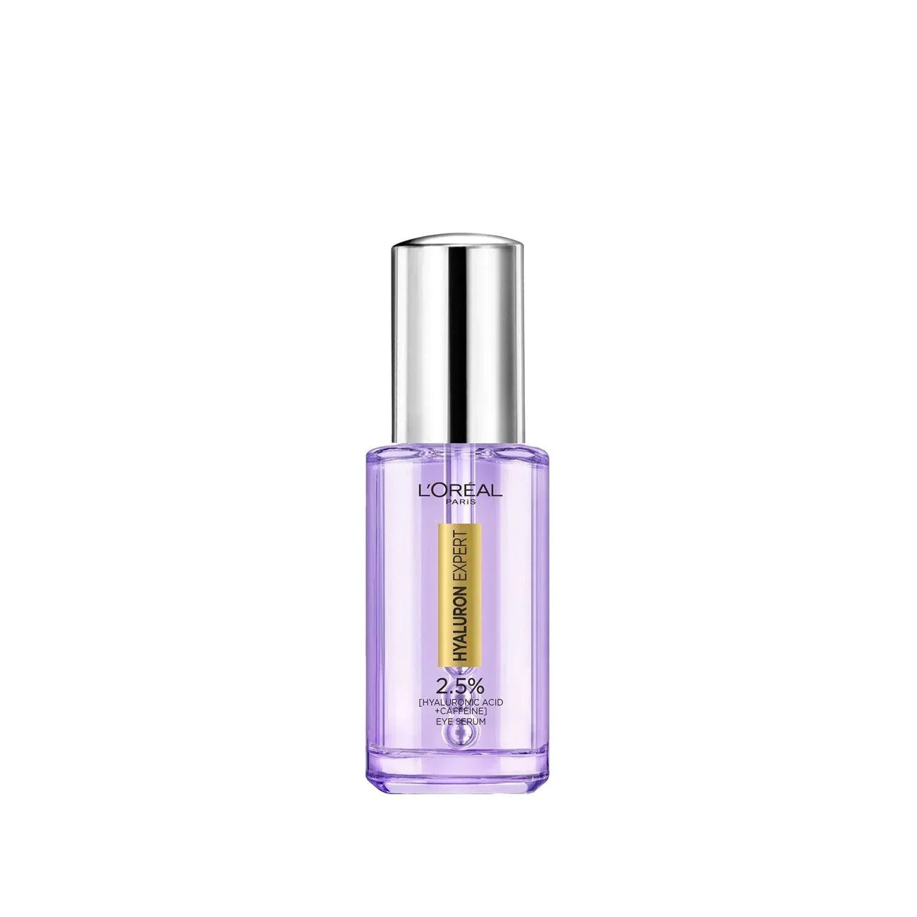 L'Oréal Paris Hyaluron Expert Anti-Aging Eye Serum with 2.5% Hyaluronic Acid & Caffeine – Hydrating & De-Puffing Formula-1
