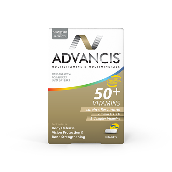 Advancis 50+ Vitamins for Adults with Lutein Resveratrol and B-Complex-1