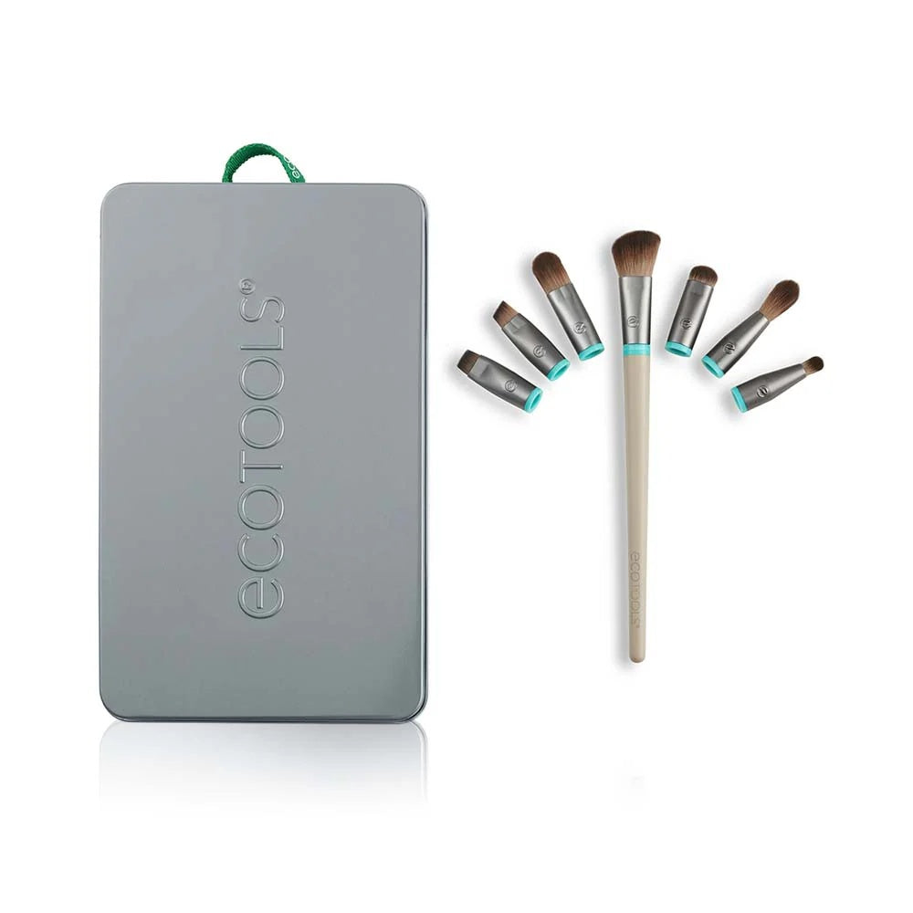EcoTools Brush Set + 7 Interchangeable Heads Total Renewal-2
