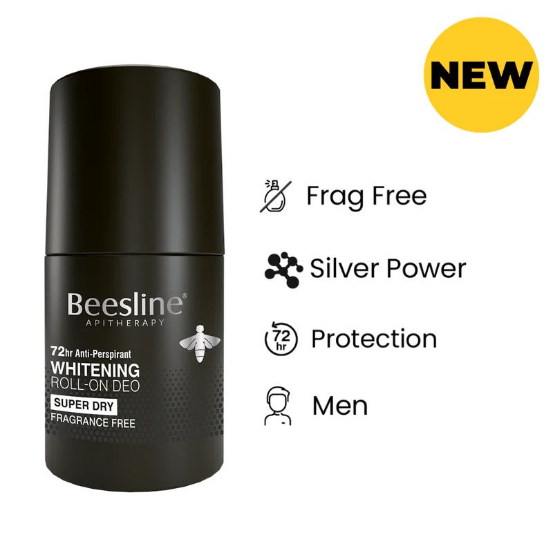 Beesline Whitening Roll-On Deodorant Super Dry Heat Protection + 2nd Piece Free-2
