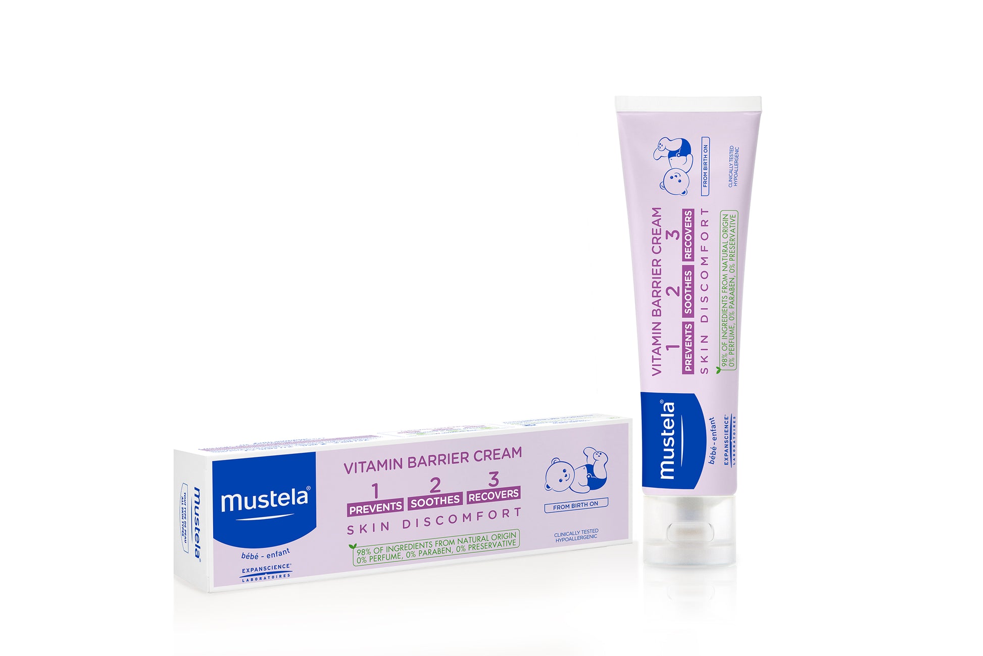 Mustela Diaper Cream Vitamin 123, Creme Change 123 - 50ml-3