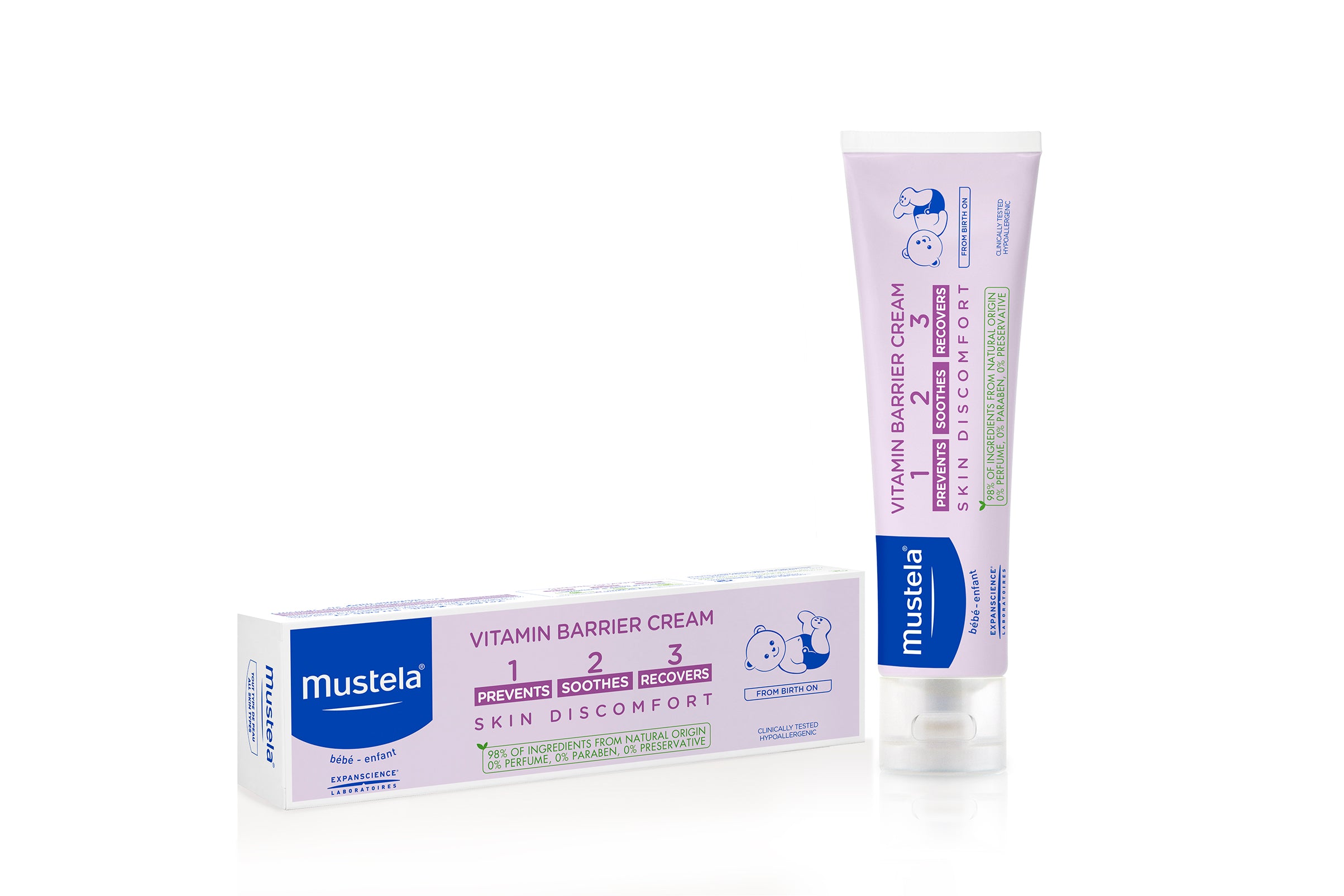 Mustela Diaper Cream Vitamin 123, Creme Change 123 - 50ml-3