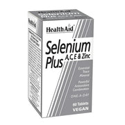 HealthAid Selenium Plus A C E & Zinc 60 Vegan Tablets – Antioxidant & Immune Support-1