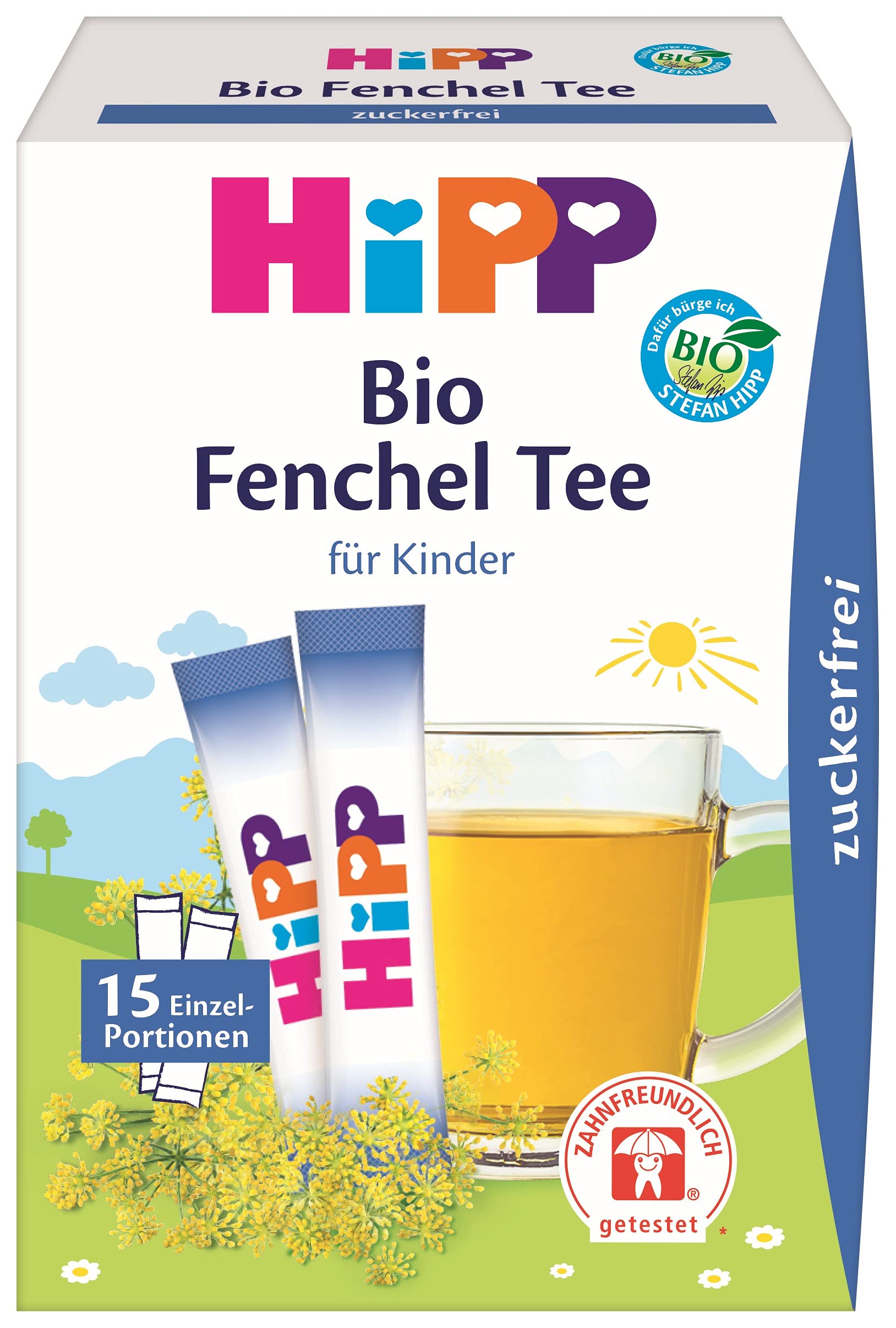 HiPP Organic Fennel Tea 200g – Gentle & Soothing Herbal Tea for Babies-1