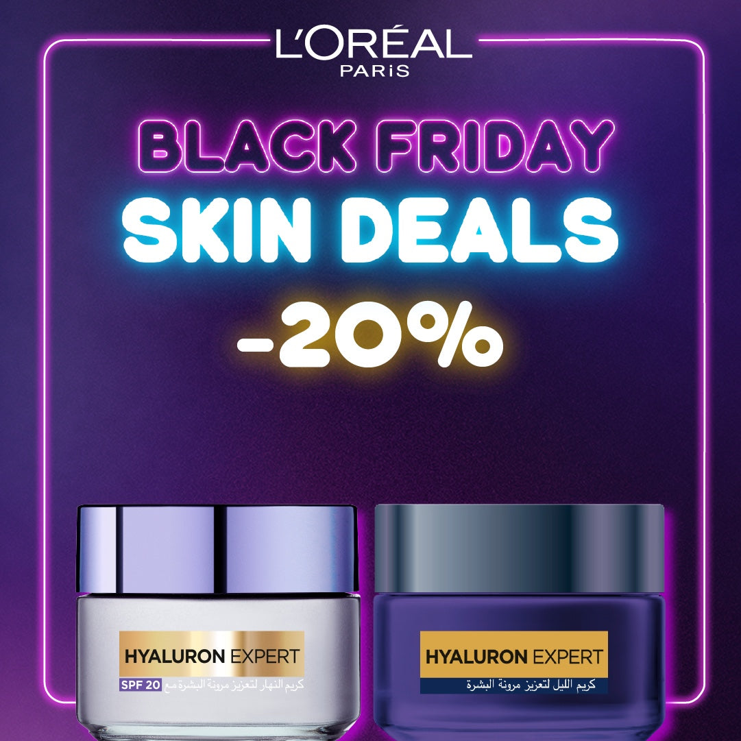 L’Oreal Paris Hyaluron Expert Day Cream SPF 20 + Hyaluron Expert Night Cream – 20% Off Black Friday Deal-2