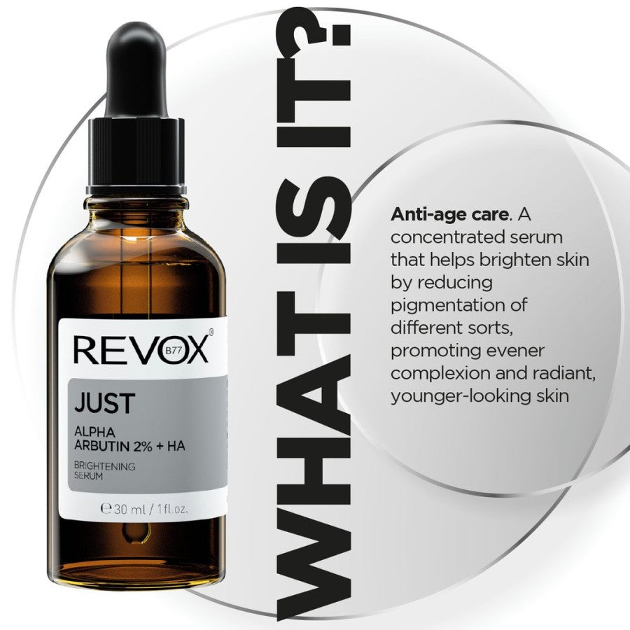 REVOX B77 JUST Alpha Arbutin 2% + HA-2