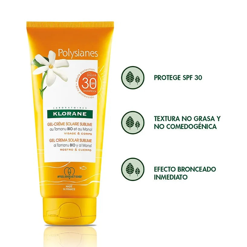 Klorane Polysiane Gel Cream Spf 30-2