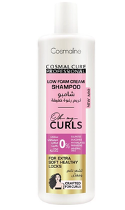 Cosmaline Oh My Curls Low Foam Cream Shampoo – 500ml for Curly Hair-1