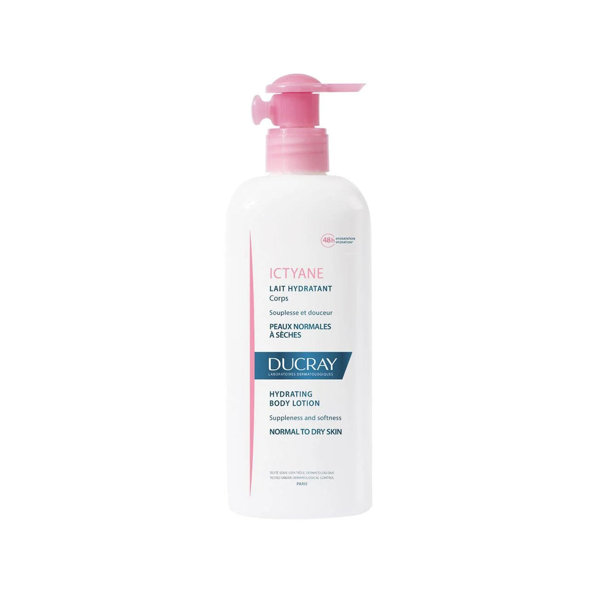 Ducray Ictyane Hydrating Body Lotion for Dry Skin 400ml-1