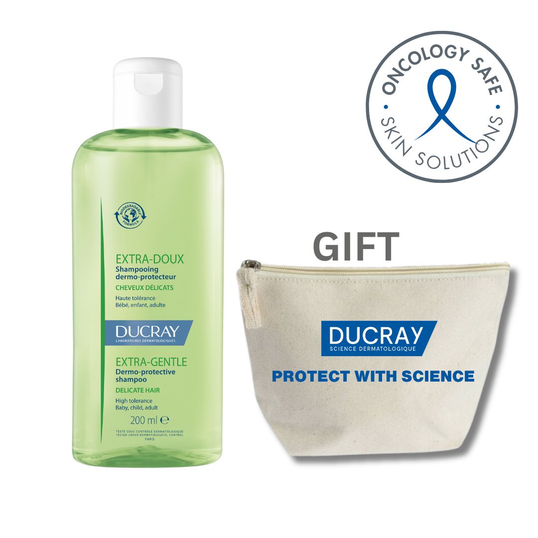 Ducray Extra-Gentle Daily Shampoo 400ml + Free Pouch Gift-1