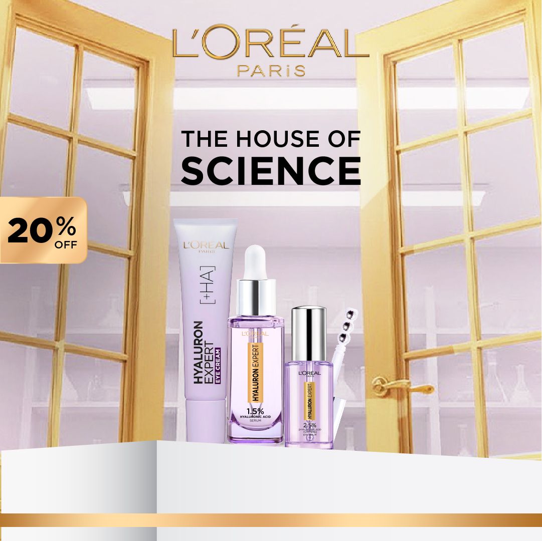 L'Oreal Paris Hyaluron Expert Range – Eye Cream, Serum & Filler – 20% OFF-2