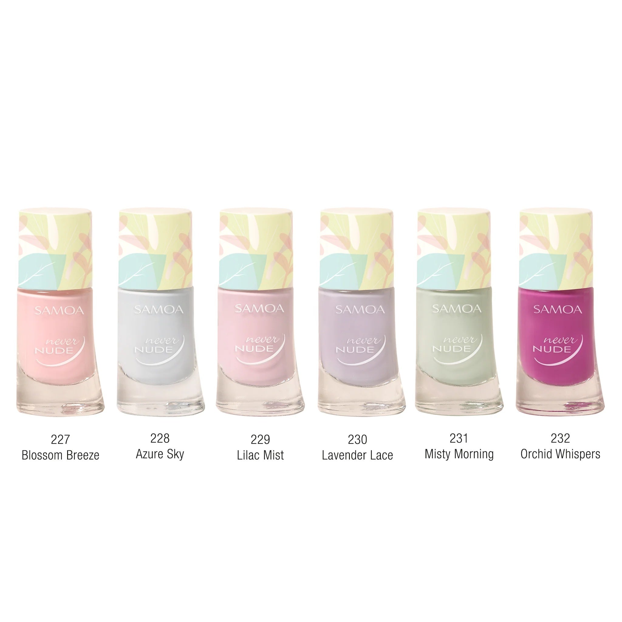 Samoa Never Nude Tropical Breeze - 6 Shades-1