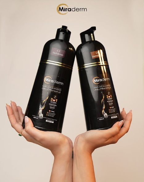 Miraderm Hair Dye Shampoo – Effortless Hair Color in One Wash-5