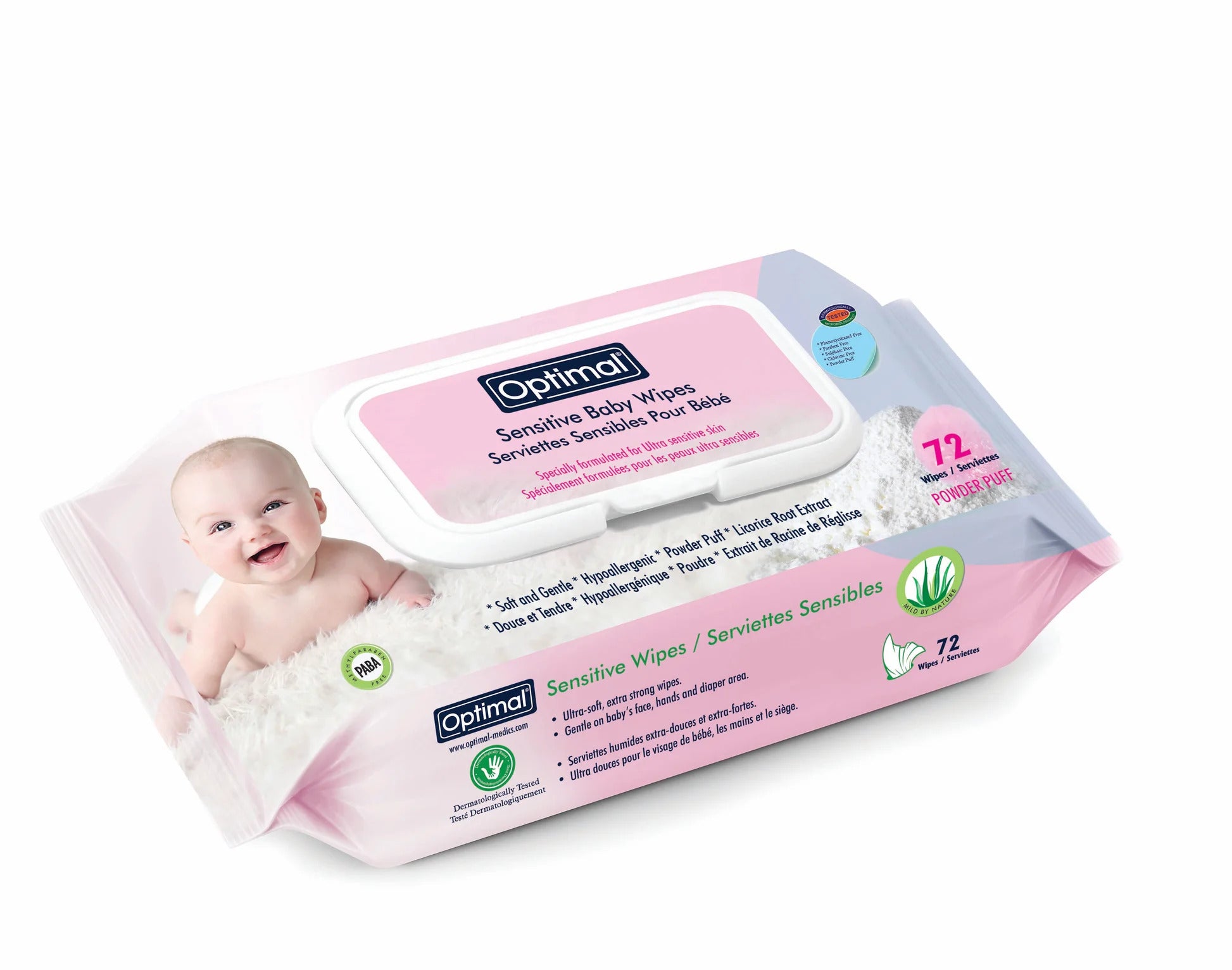Optimal SENSITIVE BABY WIPES-1