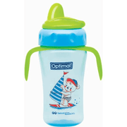 OPTIMAL P.P SILICONE SPOUT CUP WITH HANDLE-1