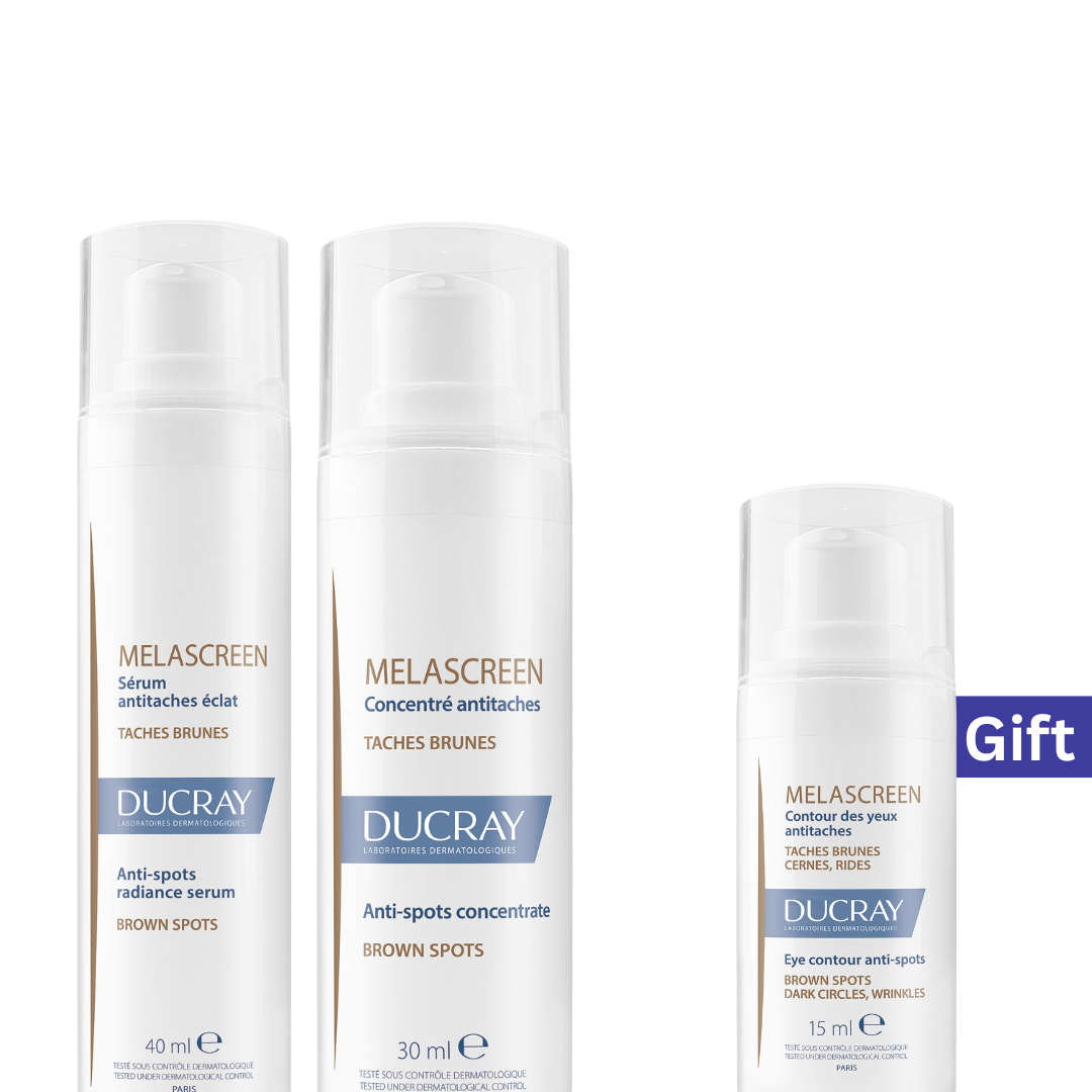 Ducray Melascreen Serum + Ducray Melascreen Anti-Spots Concentrate Get Free Melascreen Eye Contour-1
