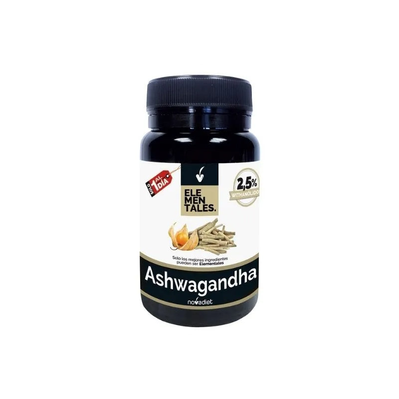 Elementales Ashwagandha 2.5% Withanolides – Stress & Energy Support – Novadiet-1