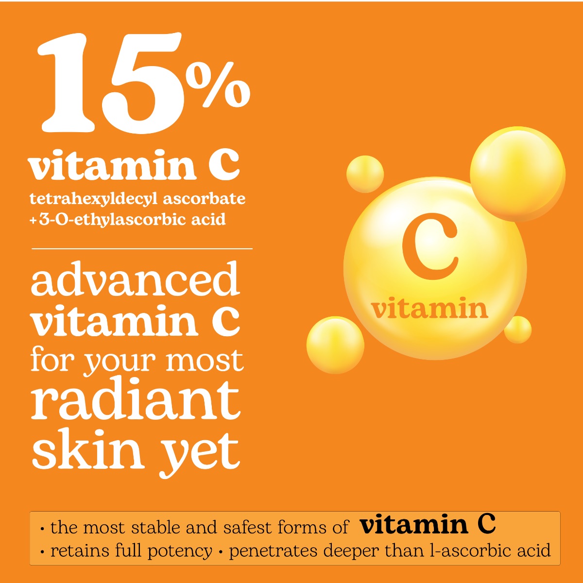 Beesline Unifying Brightening Serum 15% Vitamin C ,0.15% Hyaluronic Acid-2