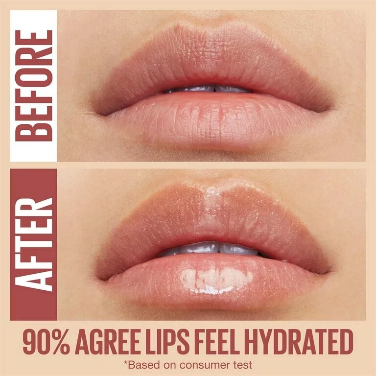 Maybelline Lifter Lip Gloss | Hydrating Lip Gloss with Hyaluronic Acid for Plump, Glossy Lips-4