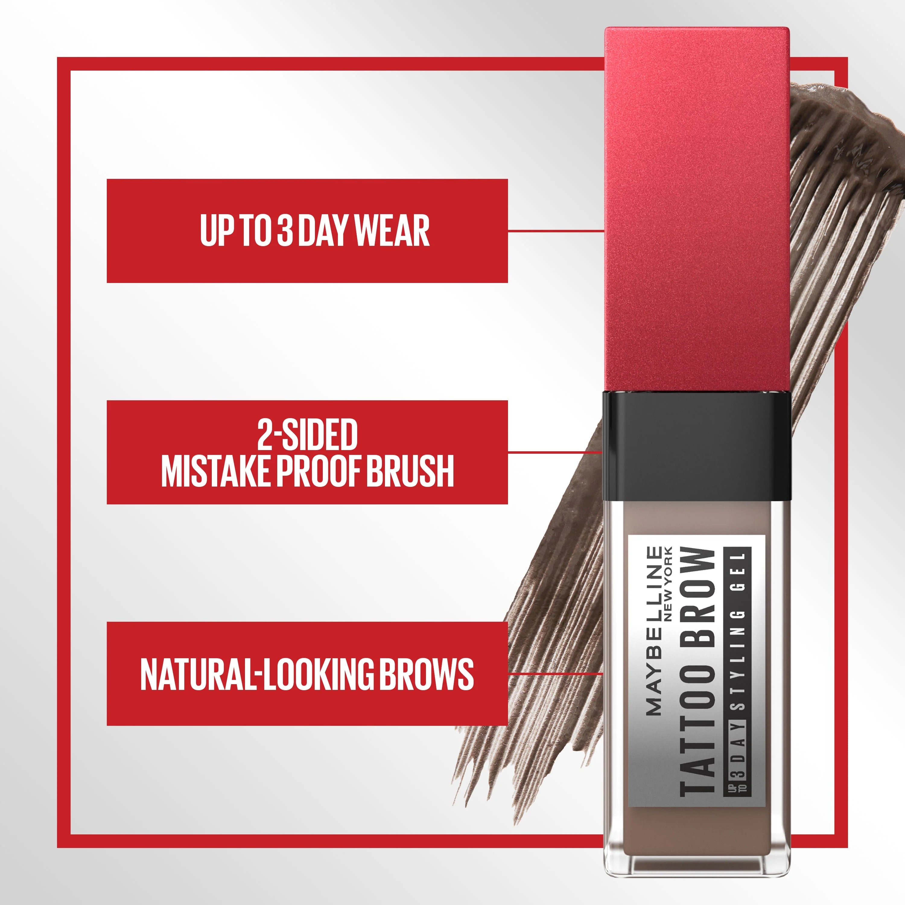 Maybelline Tattoo Brow Gel – 3-Day Waterproof Eyebrow Styling-3