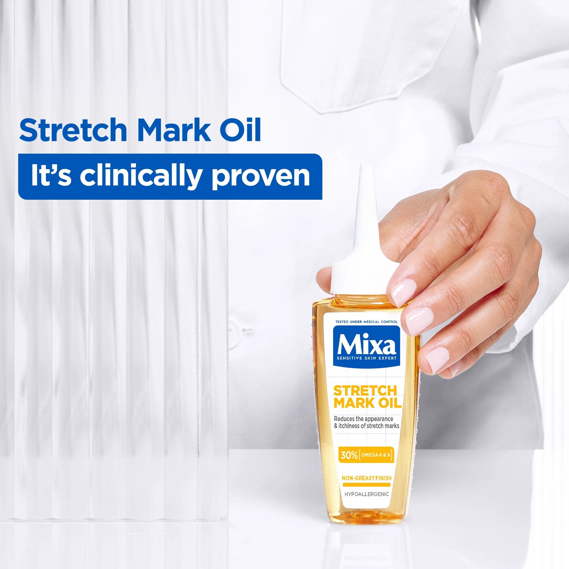 Mixa Stretch Mark Oil 30% Omega 6 & 9-2