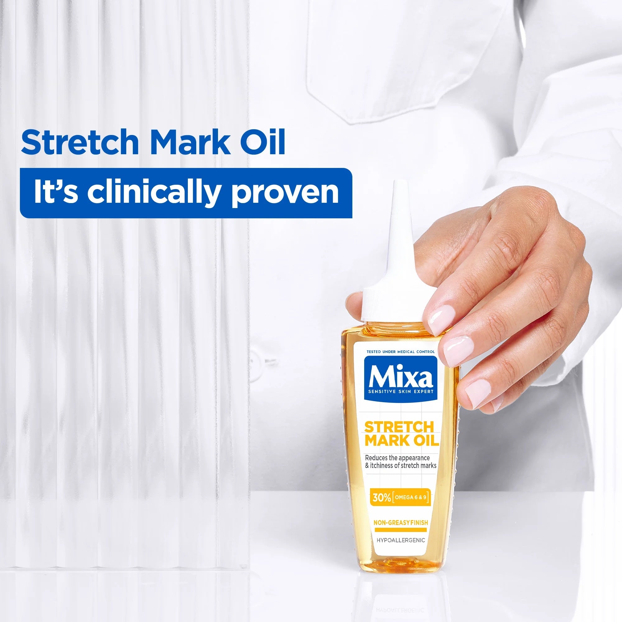 Mixa Stretch Mark Oil 30% Omega 6 & 9-2